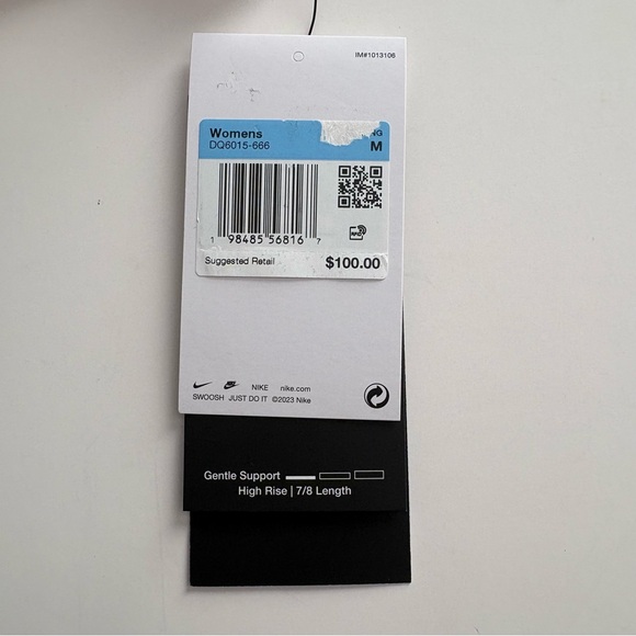 Women’s Nike Zenvy Gentle Support High Waisted Dri-Fit Leggings Medium MSRP $100 - Picture 3 of 8